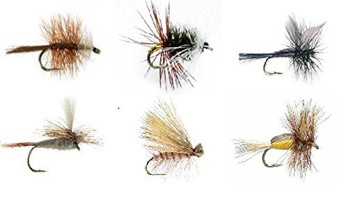 Dry Fly Assortment - 6 Trout Crushing Patterns - 12, 18, or 24 Flies