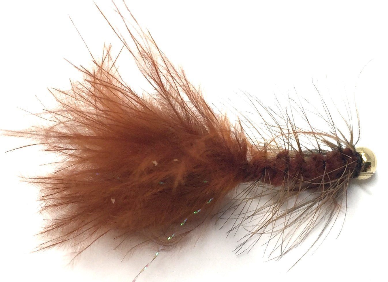 Fly Fishing Assortment - Bead Head Wooly Bugger - 36 Flies - 5 Color Variety - Feeder Creek